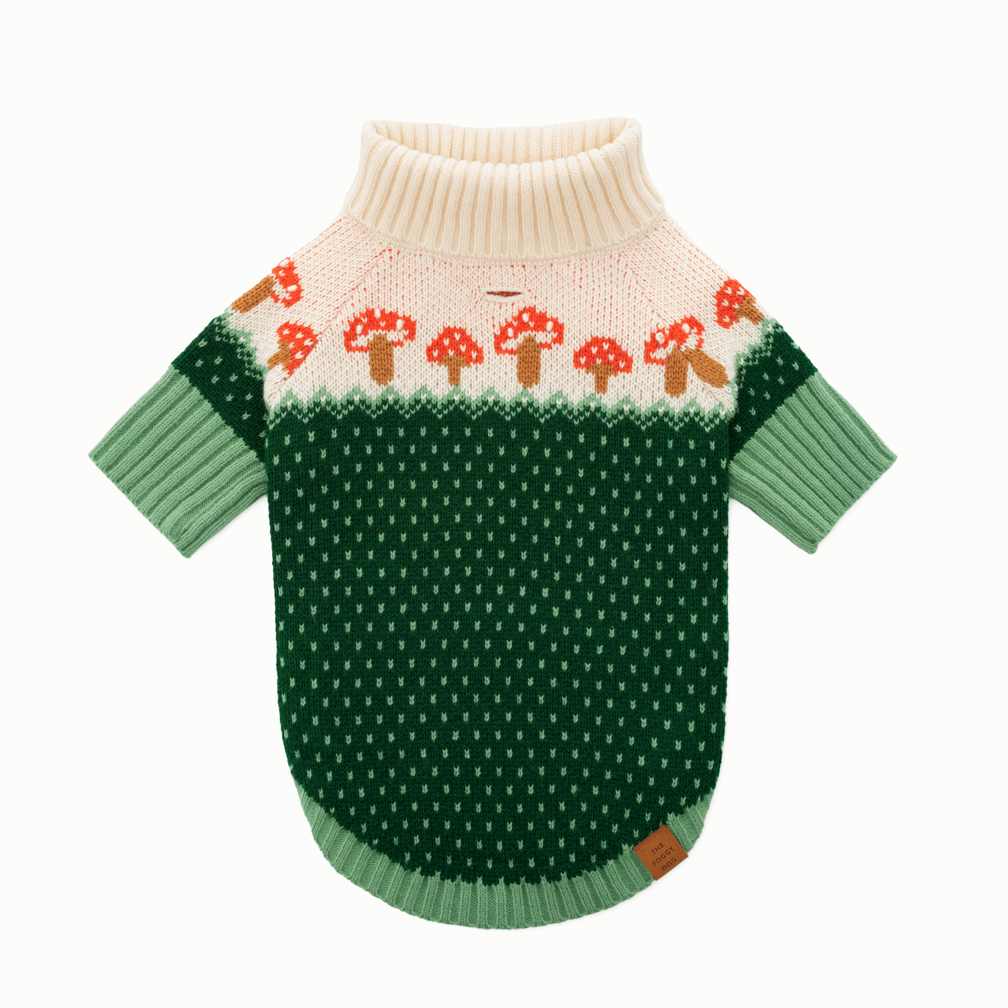 The Foggy Dog Toadstool Dog Sweater