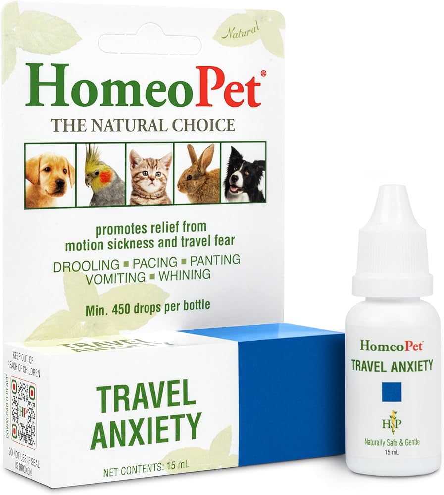 HOMEO PET TRAVEL ANXIETY 15ml