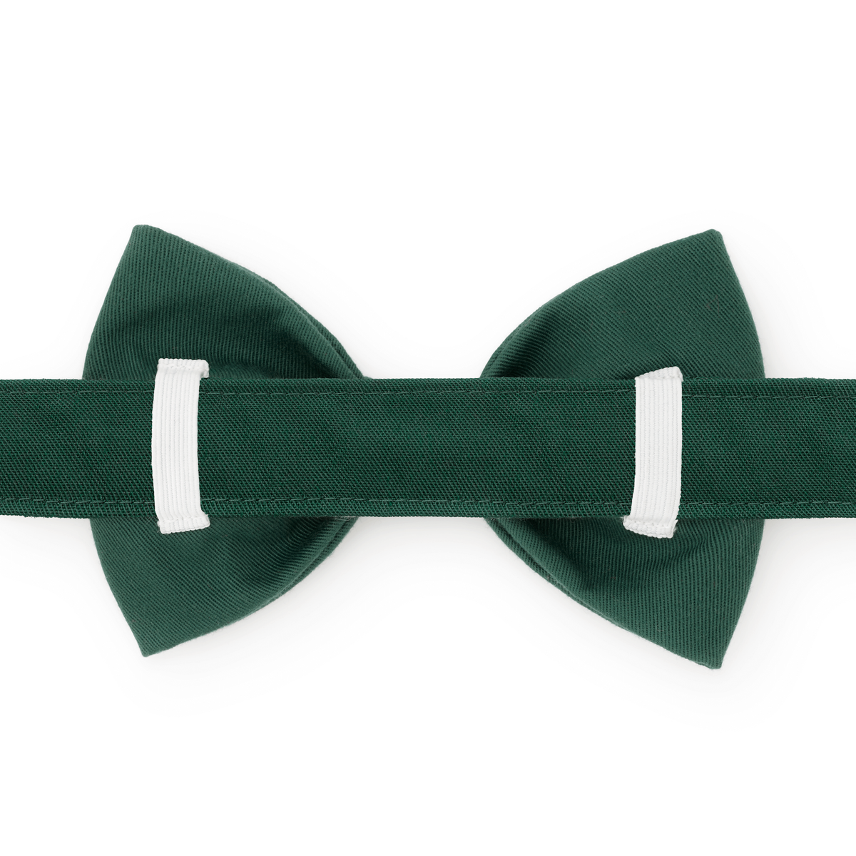 Foggy Dog Fall Foliage Embroidered Dog Bow Tie