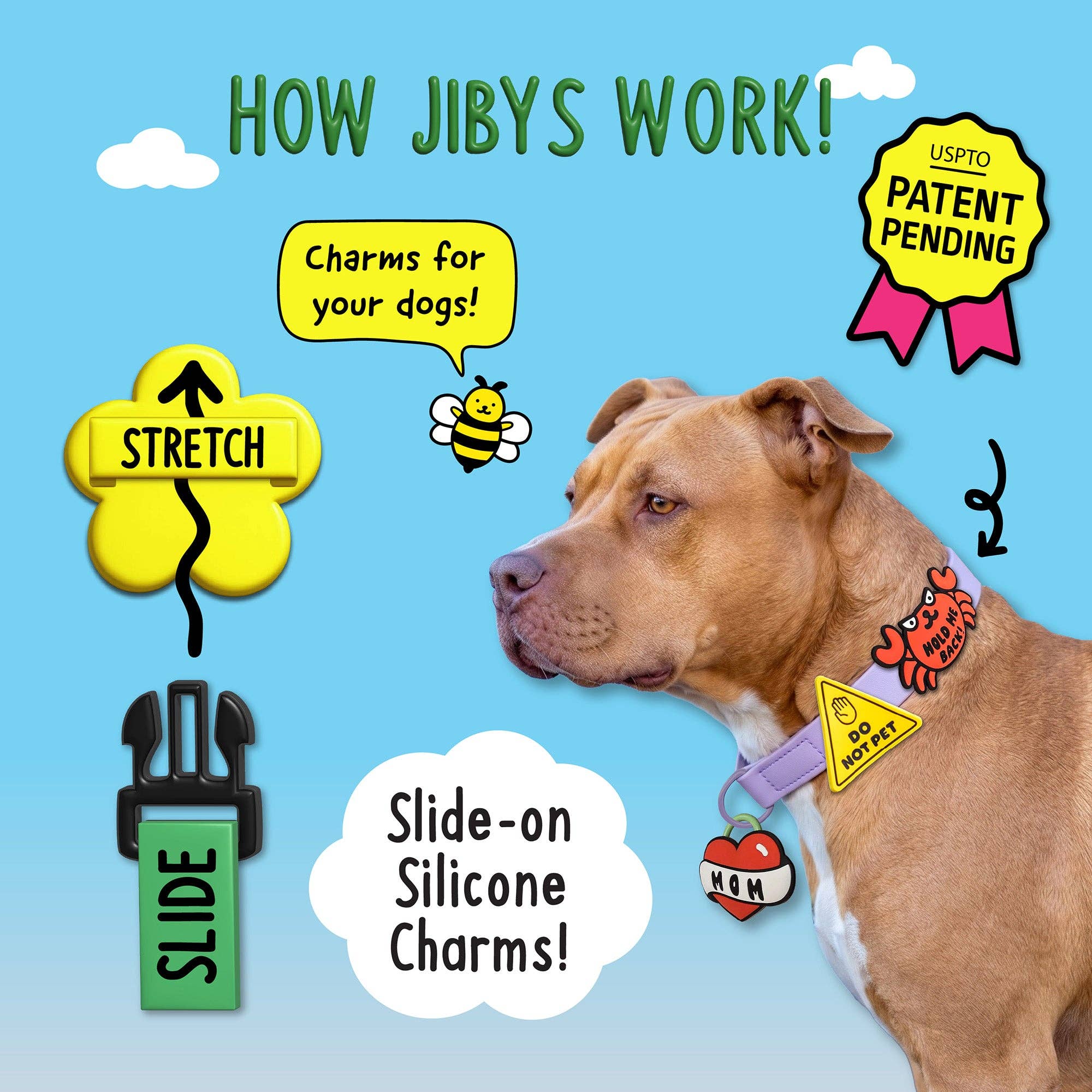 Birthday Jiby Dog Charm