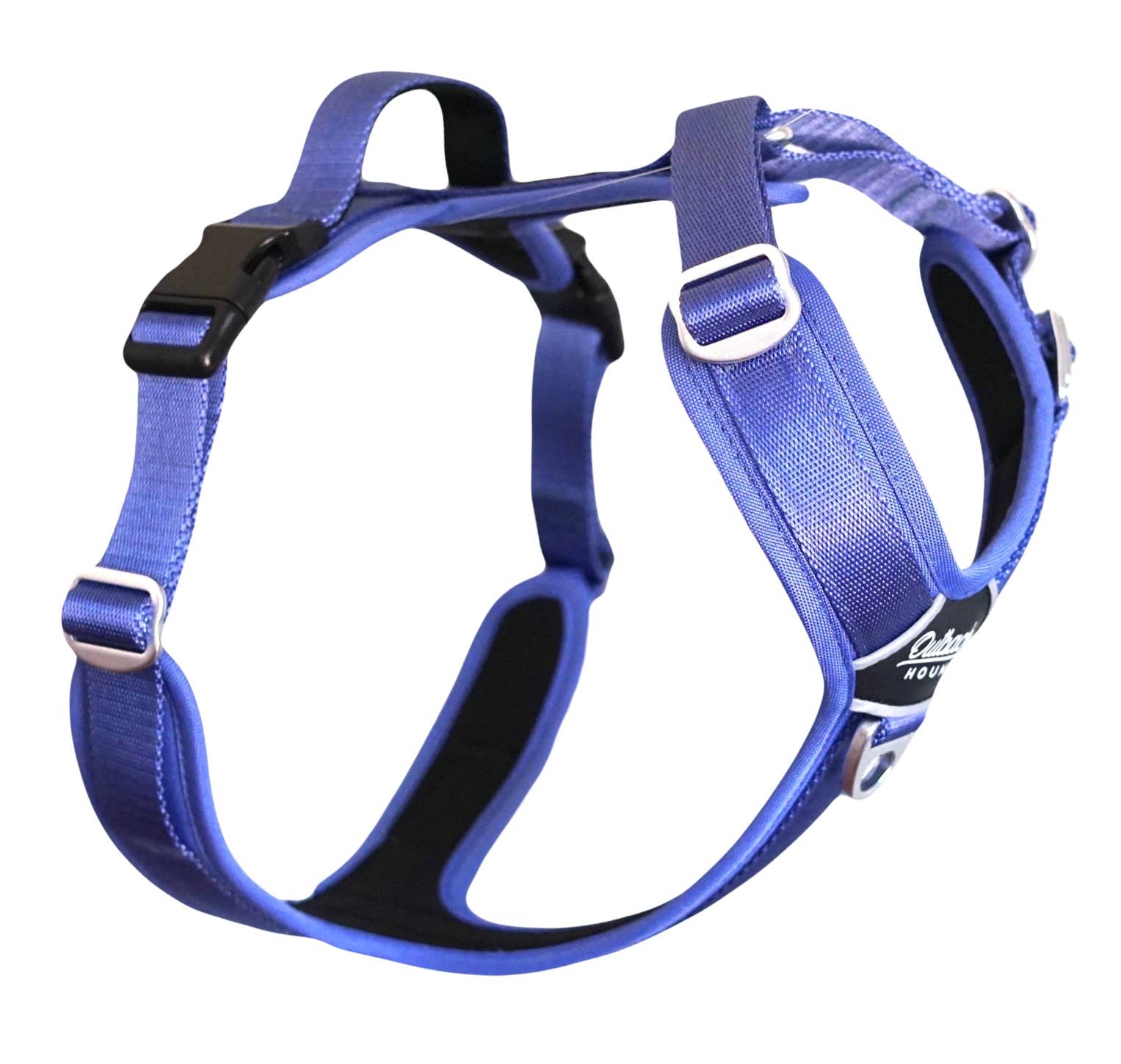 Outback Hound Ultra Lite Comfort Harness - Periwinkle