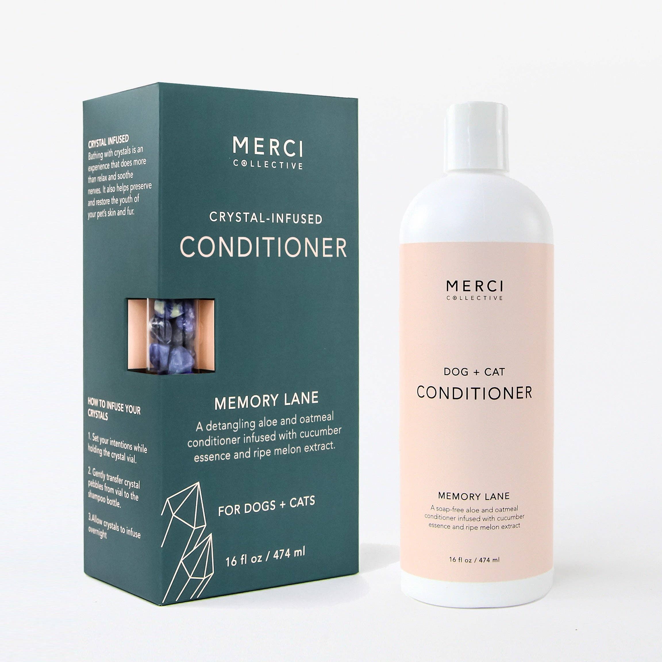 Merci Collective Crystal Infused Luxury Pet Conditioner