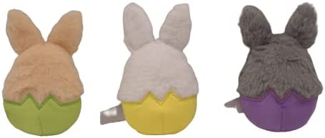Midlee Easter Bunny Egg Dog Toy