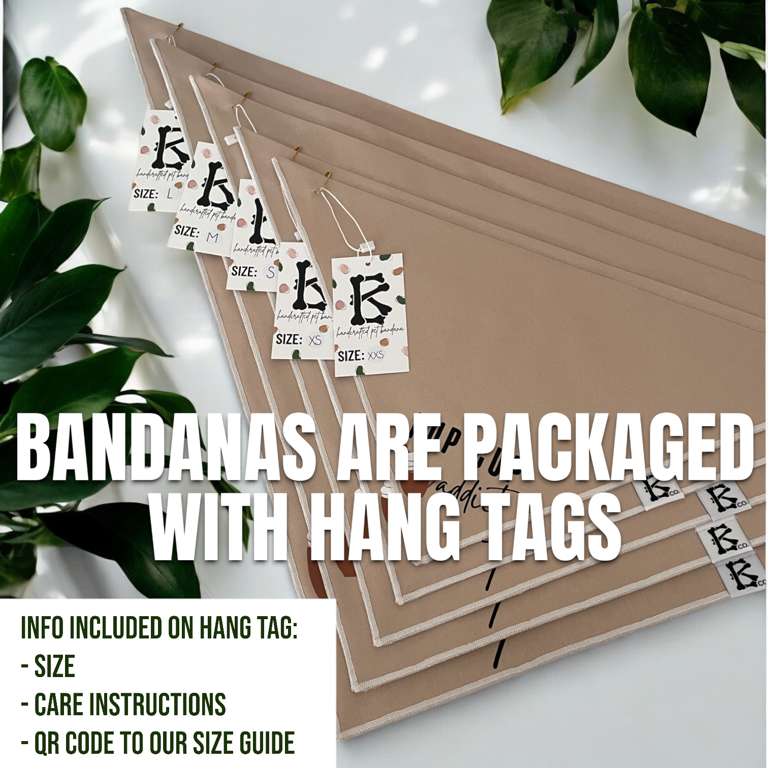 "Ghosts of Christmas" Spooky Ghost Holiday Dog Bandana