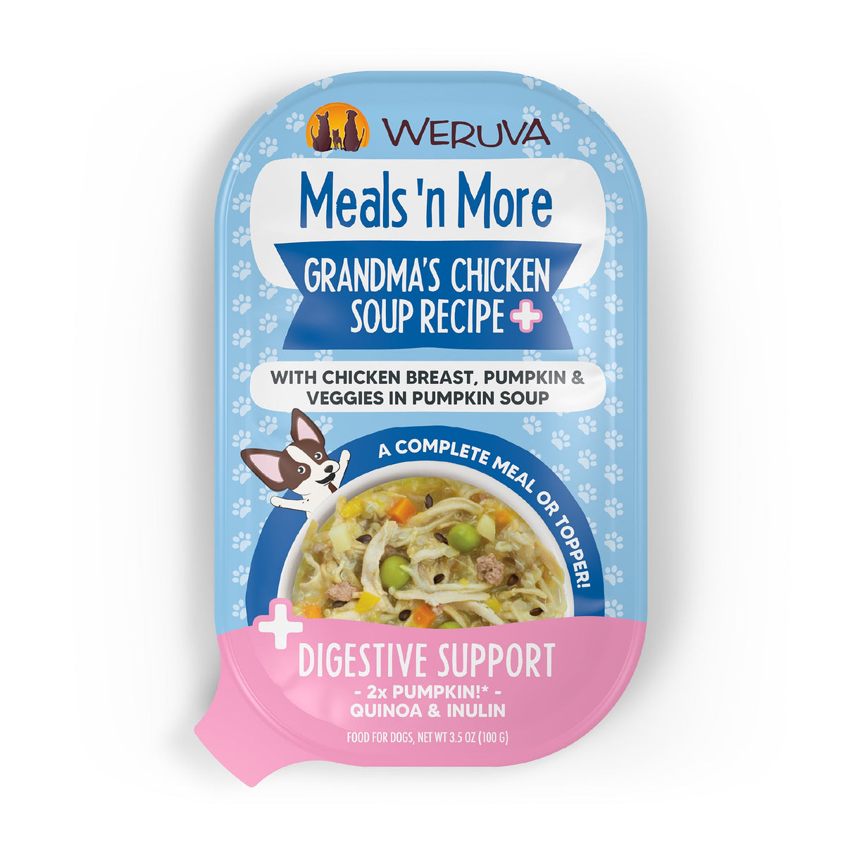 WERUVA DOG MEALS N MORE GRANDMA'S CHICKEN SOUP CUP 3OZ