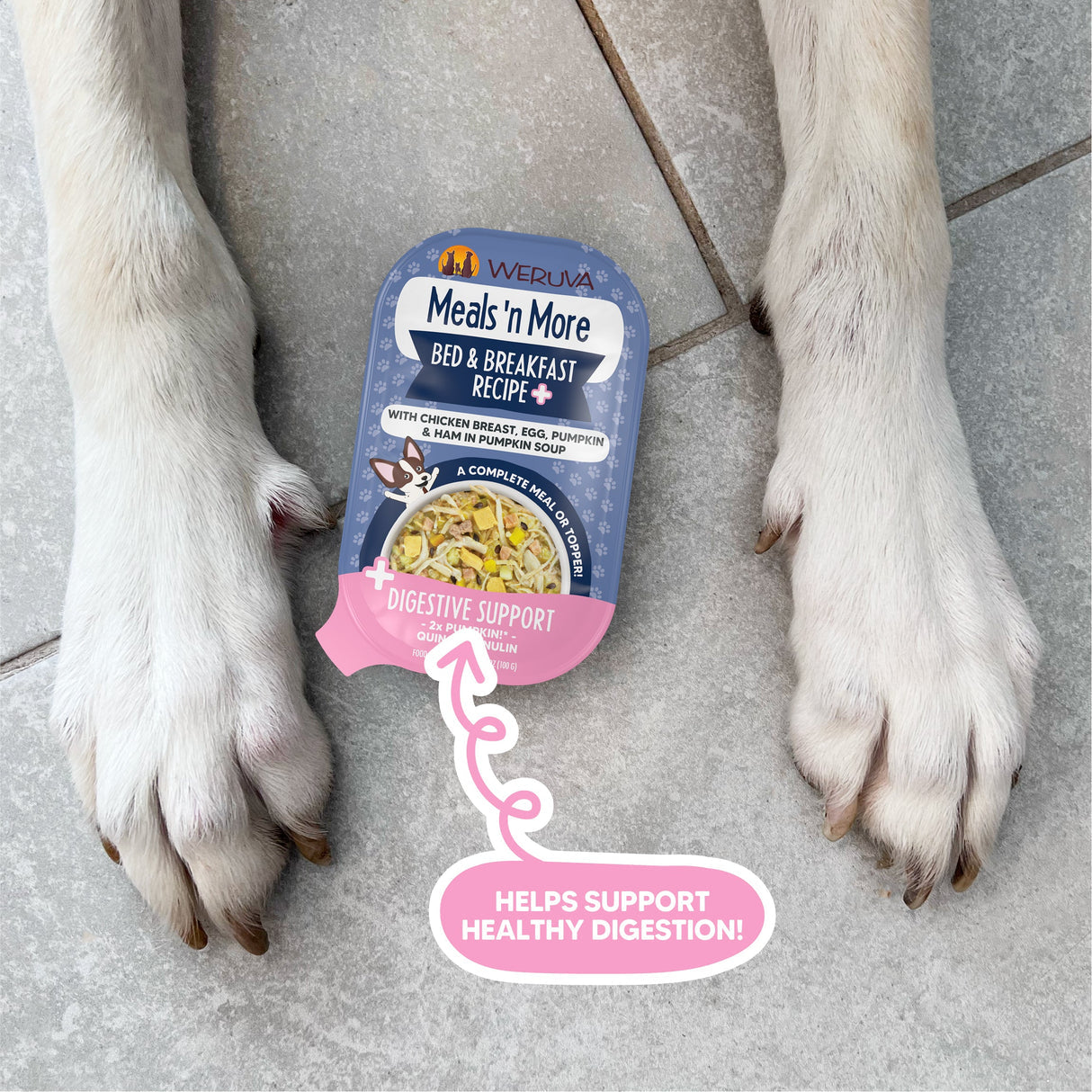 Weruva Dog Meals N More Bed and Breakfast Recipe Plus 3oz