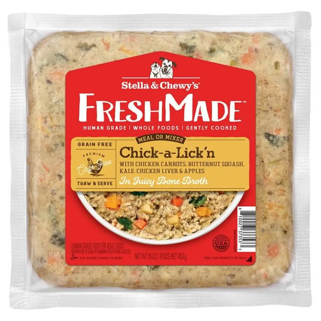 Stella & Chewy's FreshMade Chick-a-Lick'n Gently Cooked Dog Food 16oz