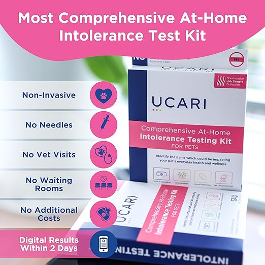 Ucari Intolerance Testing Kit Dog & Cat