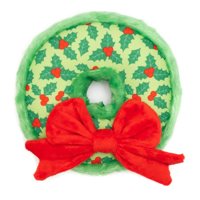 Worthy Dog Toy Wreath - Large