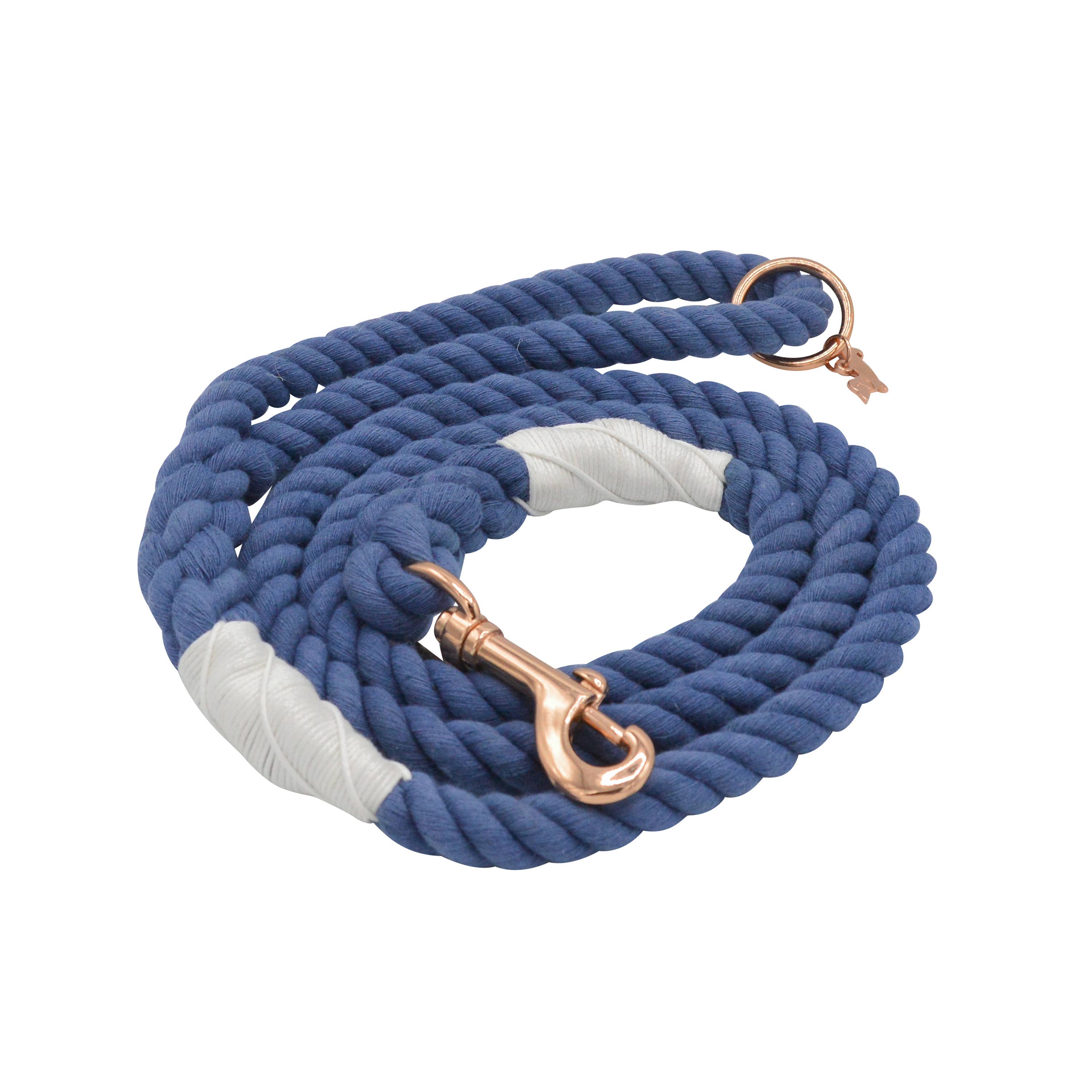 SASSY WOOF Rope Leash - Nautical