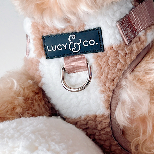 Lucy & Co. Checkers No-Pull Harness