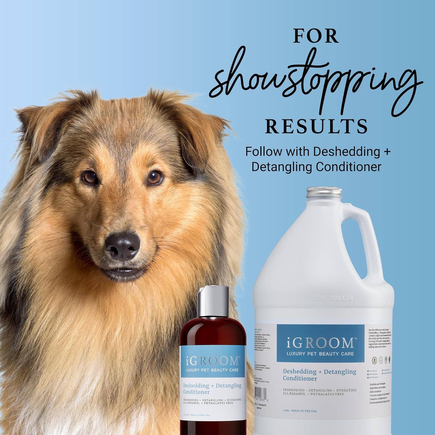 iGroom Deshedding & Detangling Shampoo 16oz