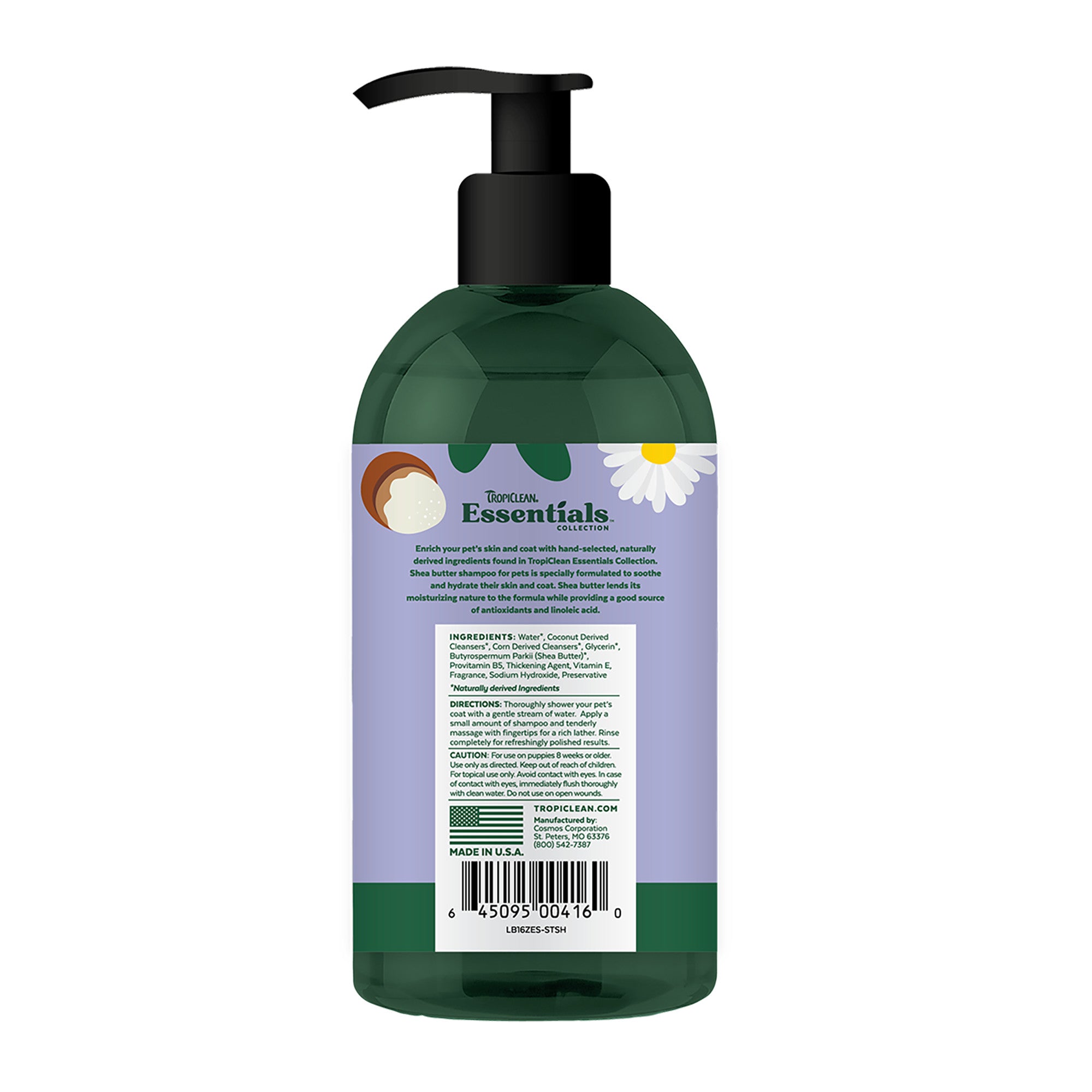 Tropiclean Essentials Shea Shampoo