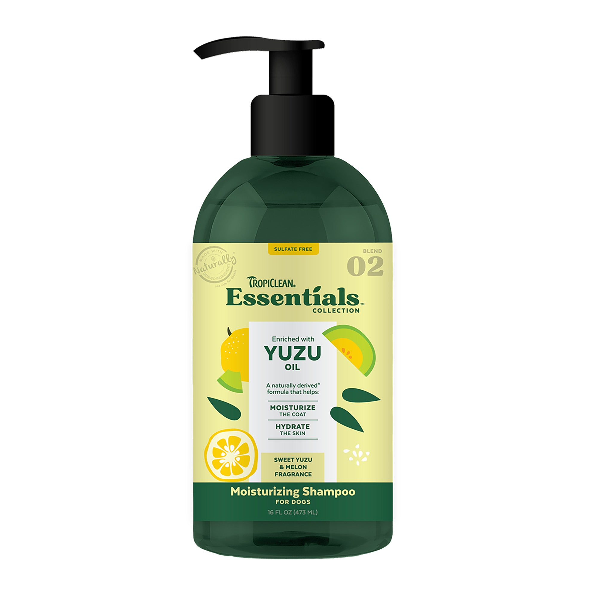 Tropiclean Essentials Yuzu Shampoo