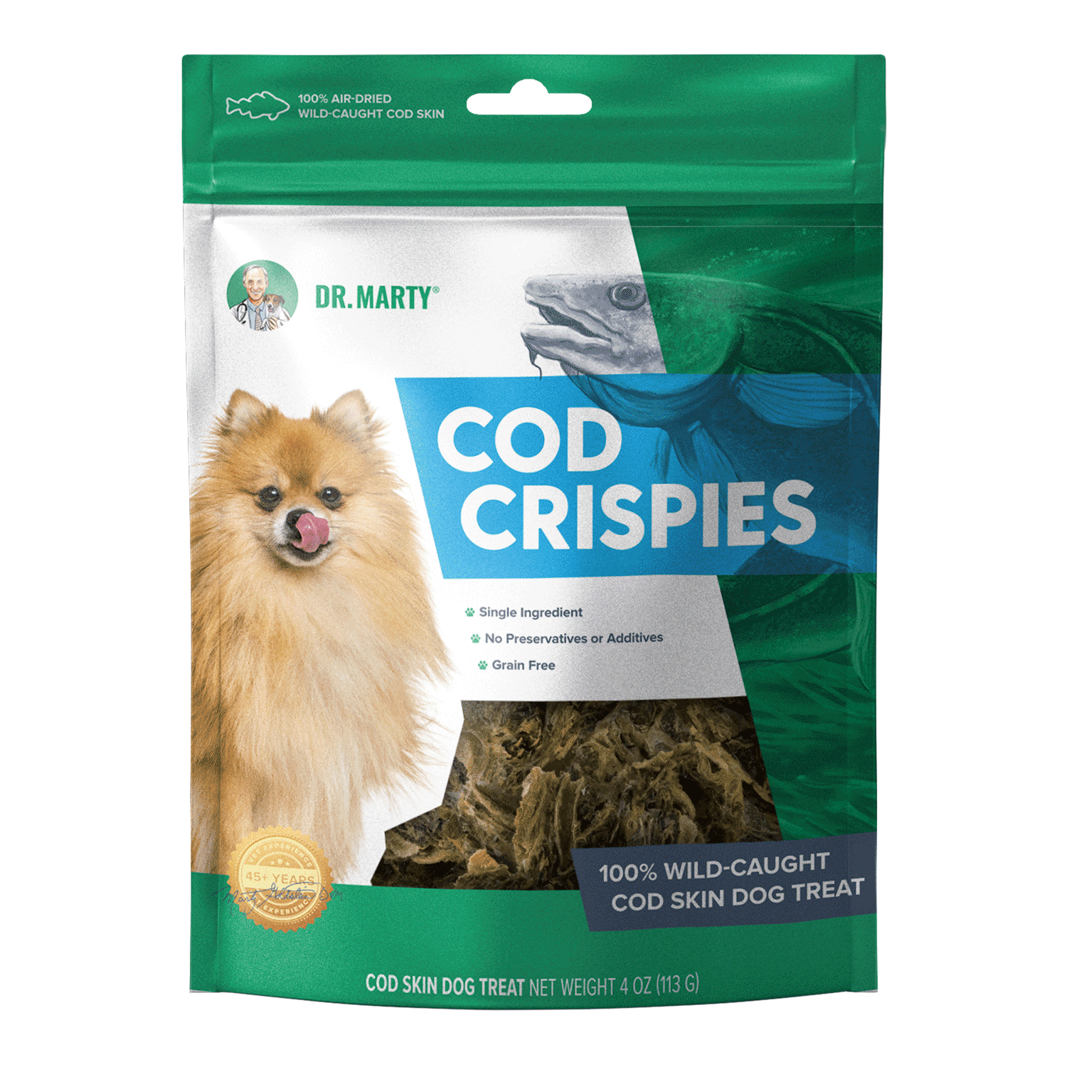 DR MARTY COD CRISPIES 4oz