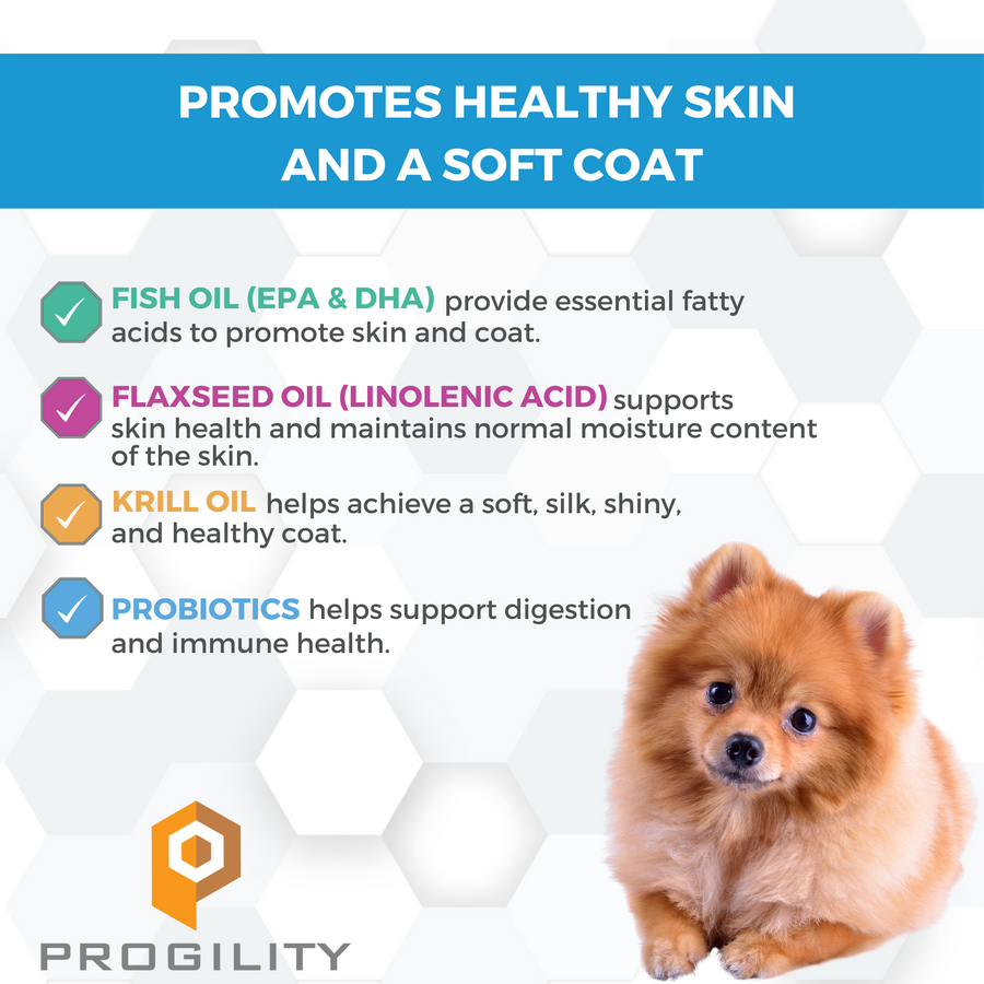 Progility Skin & Coat With Krill Oil