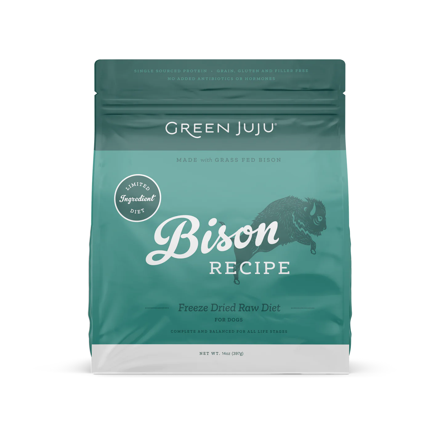 Green Juju Dog Limited Ingredient Diet Bison FD 14oz