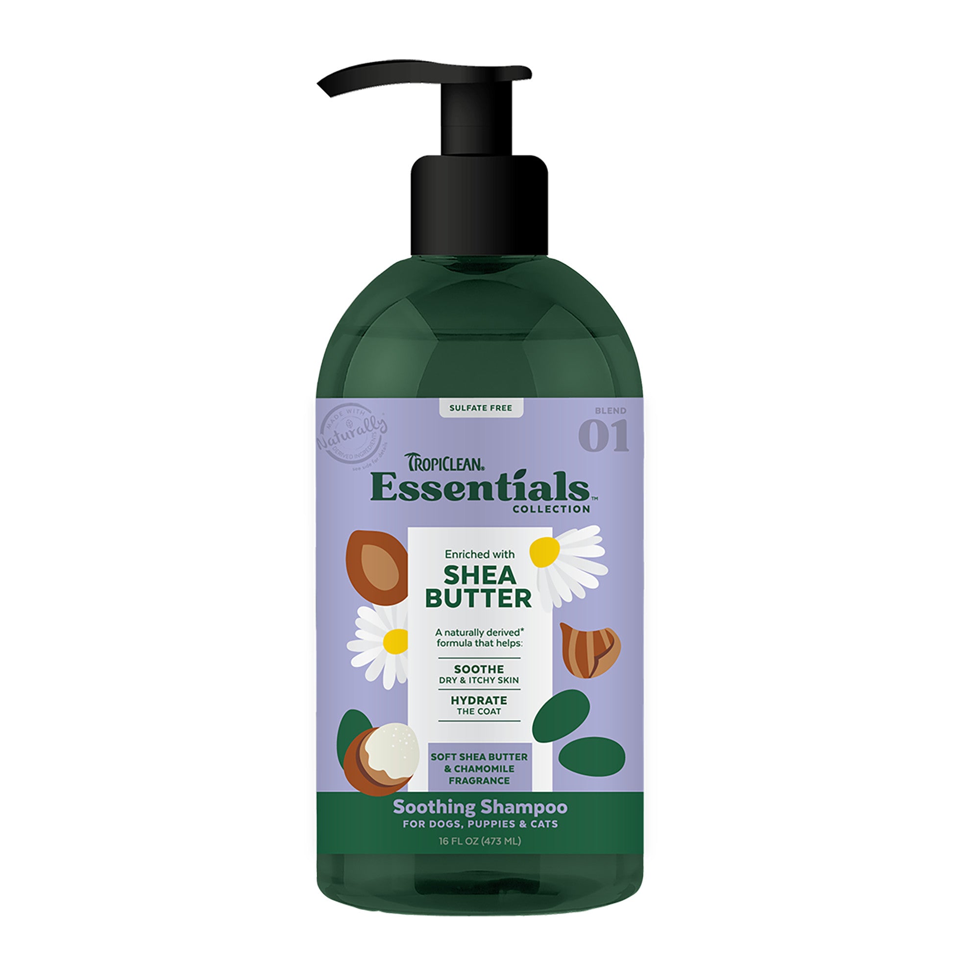 Tropiclean Essentials Shea Shampoo