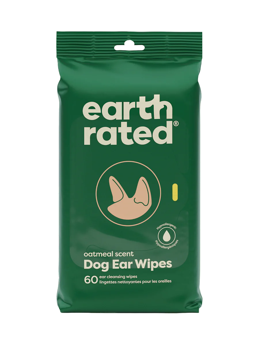 Earth Rated Dog Ear Wipes