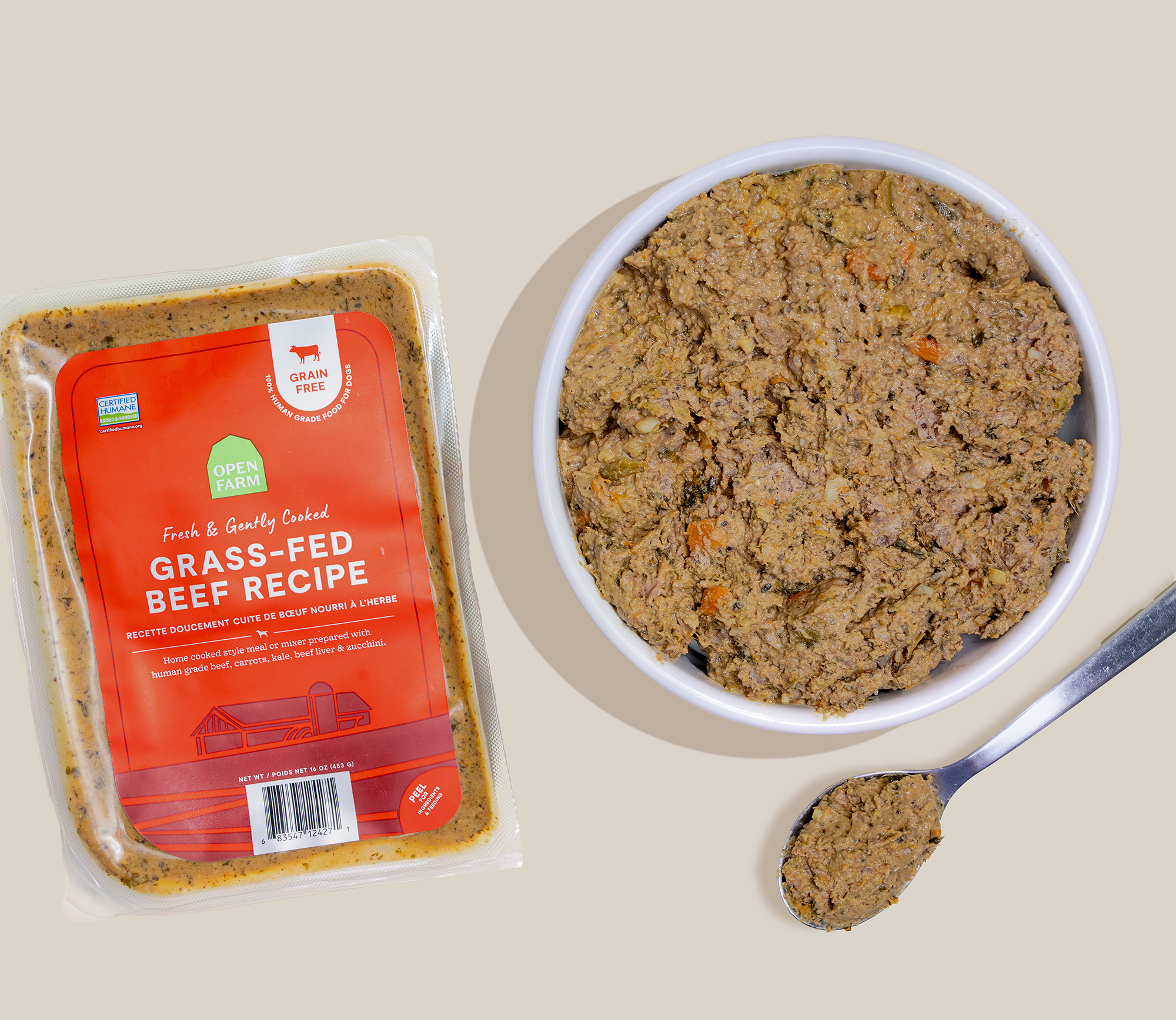 Open Farm Beef Gently Cooked Recipe 16oz