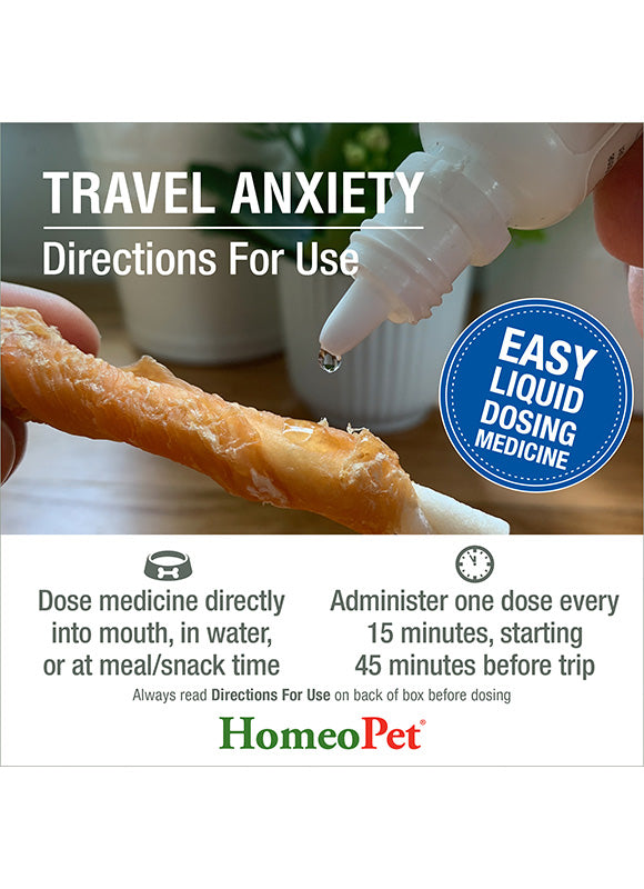 HOMEO PET TRAVEL ANXIETY 15ml