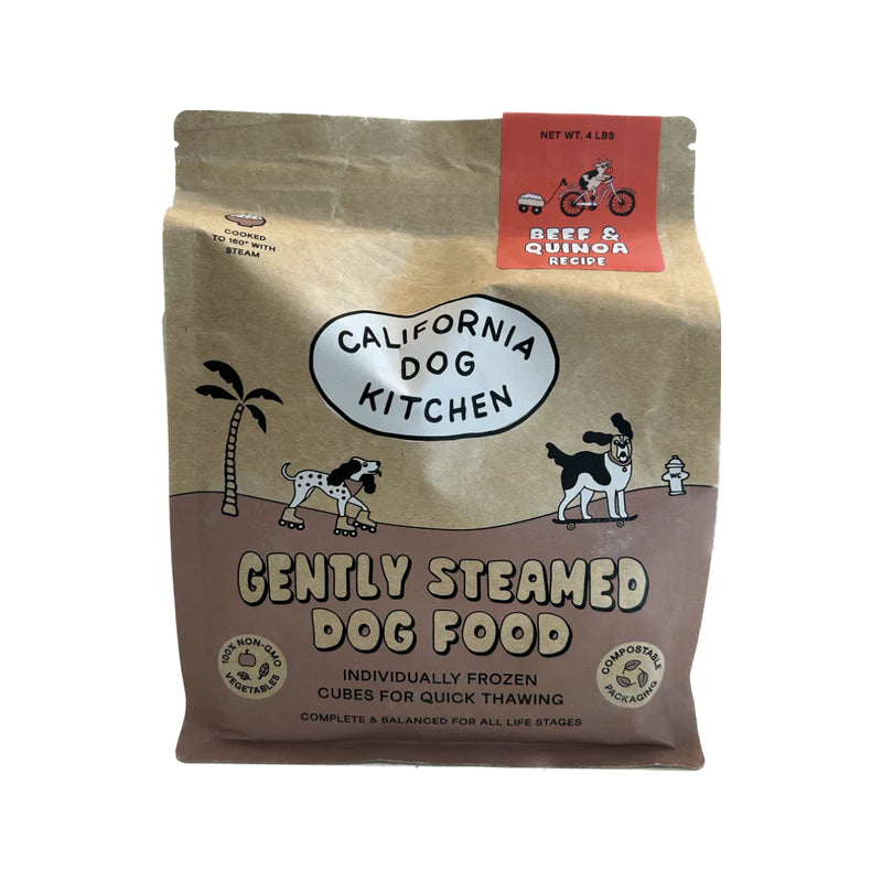 California Dog Kitchen - Beef and Quinoa Cubes 4lbs