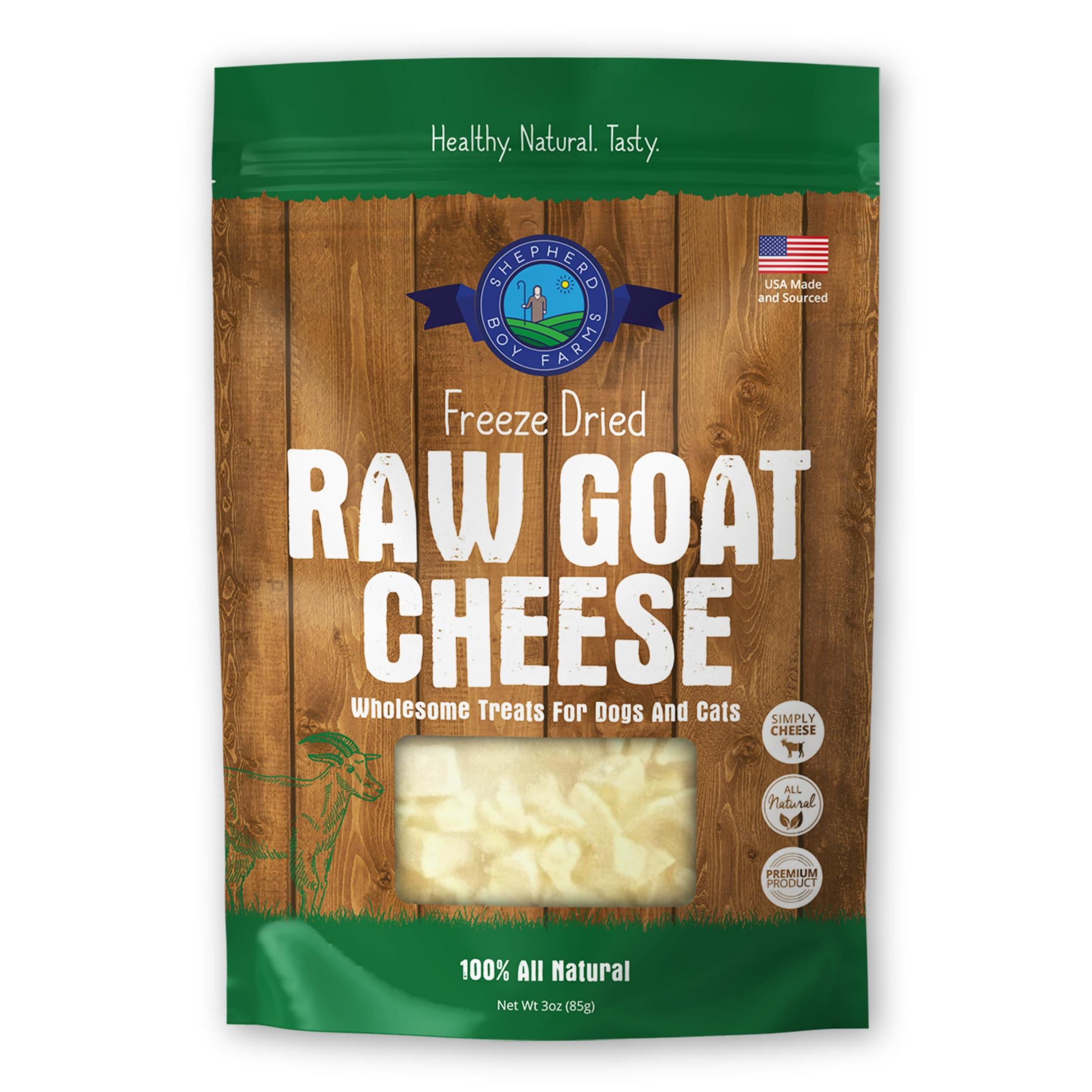 Shepherd Boy Farms Raw Goat Cheese 3oz