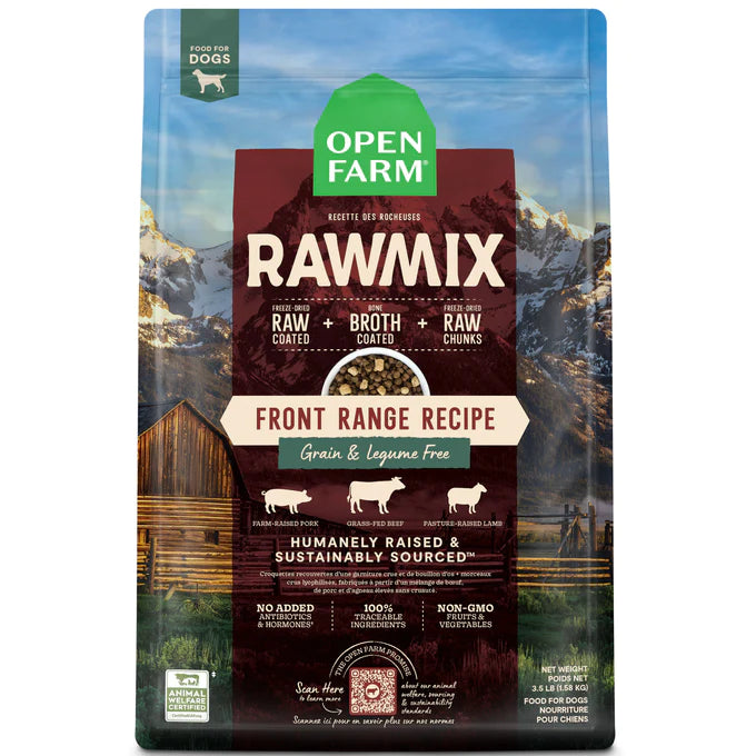 Open Farm Dog Rawmix Front Range