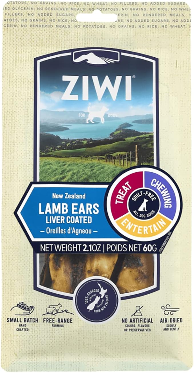 Ziwi Lamb Ears Treats for Dogs