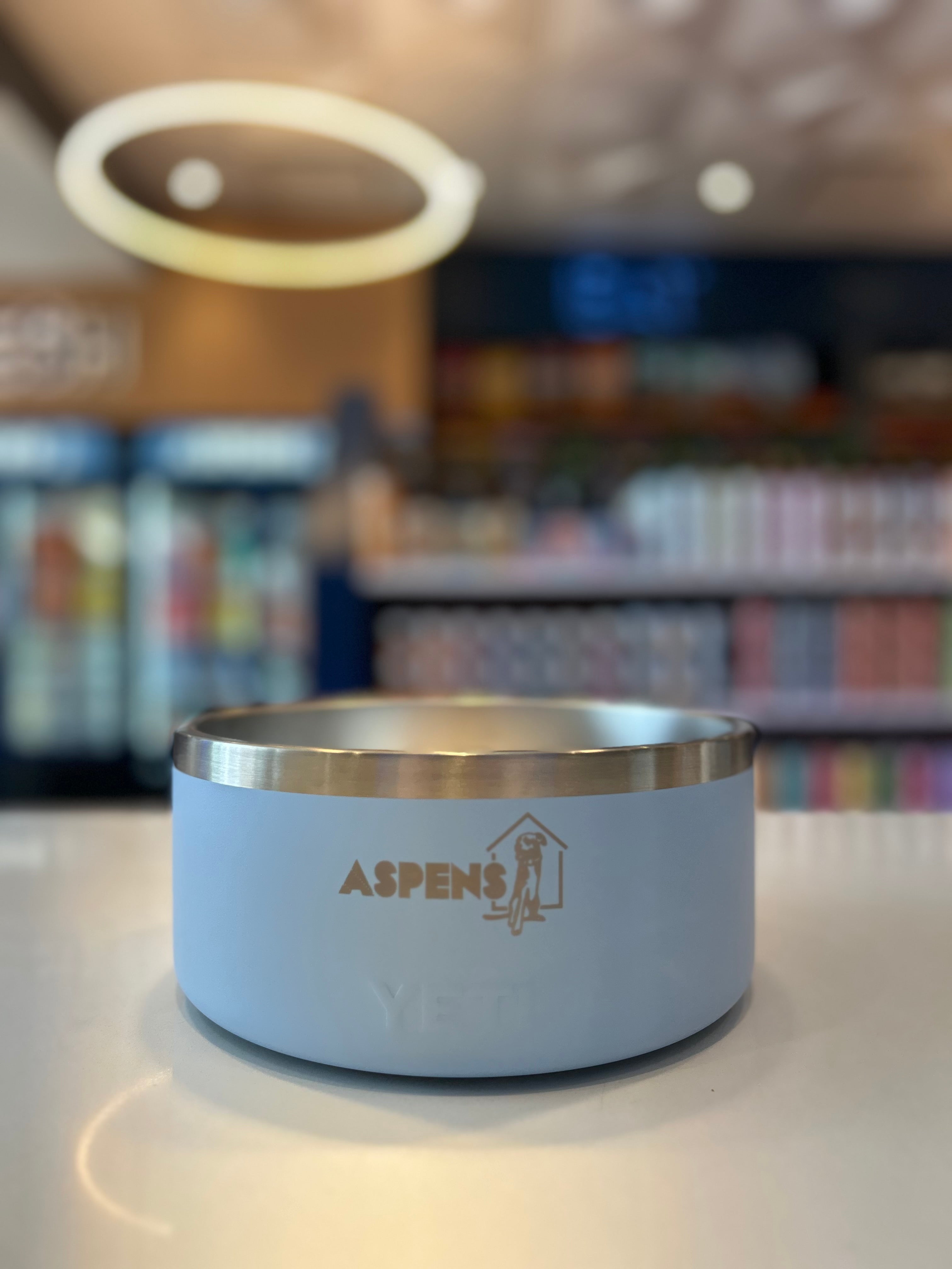 Aspens Yeti Dog Bowl
