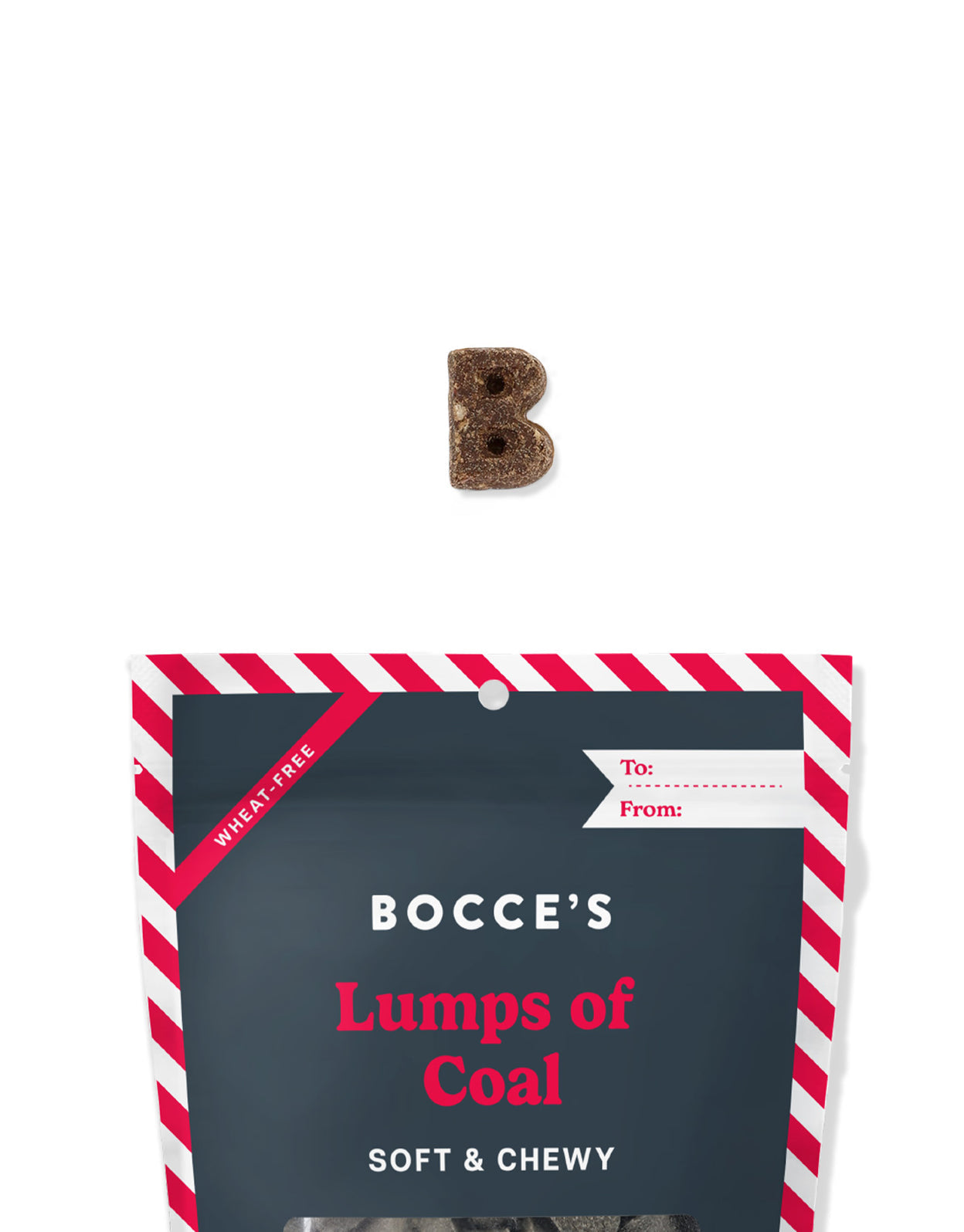 Bocce's Bakery Lumps of Coal Soft & Chewy Dog Treats 6oz