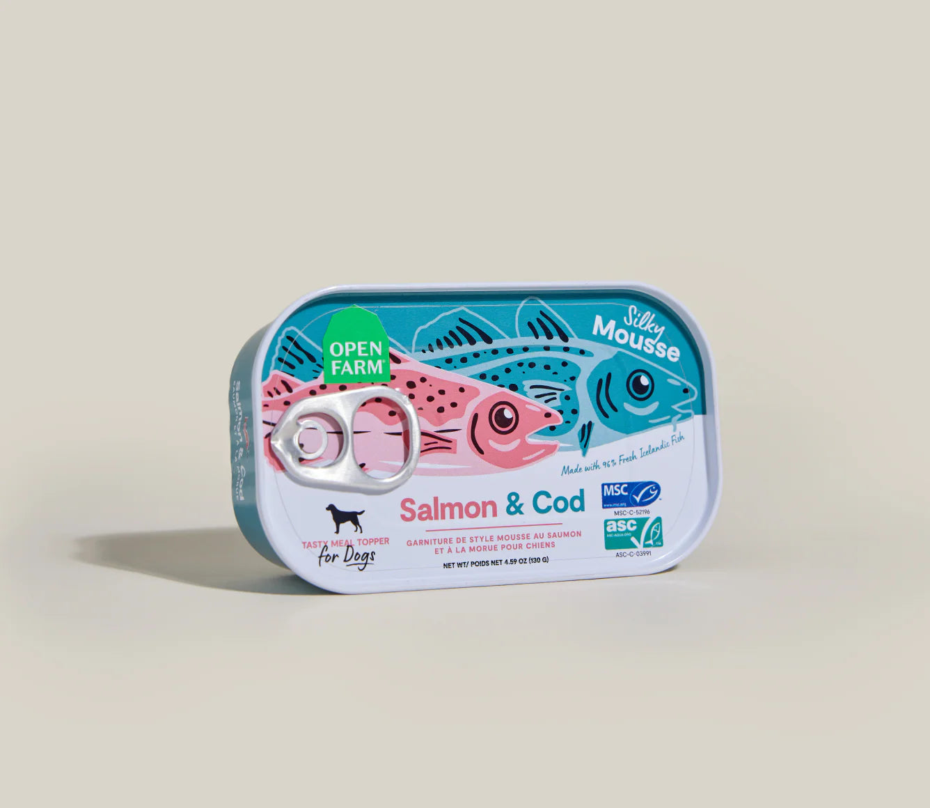 Open Farm Salmon & Cod Grain Free Topper 4.59 oz