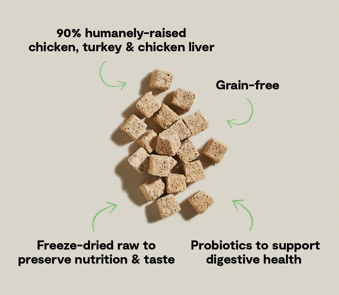Open Farm Kitty Cubes Chicken and Turkey 1.5oz