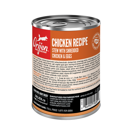 Orijen Chicken Stew Can 12.8oz