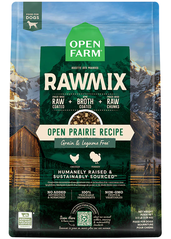 Open Farm Dog Rawmix Open Prairie
