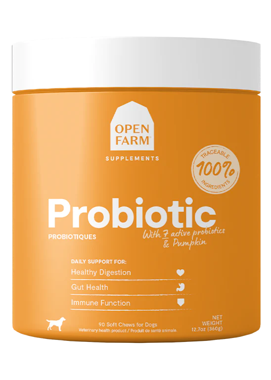 Open Farm Dog Probiotic Chews 90CT