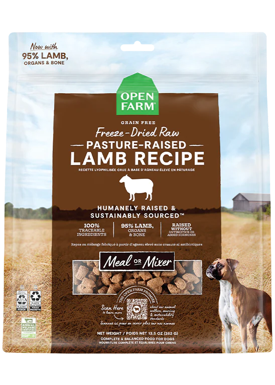 Open Farm Dog Morsels Lamb FD Raw