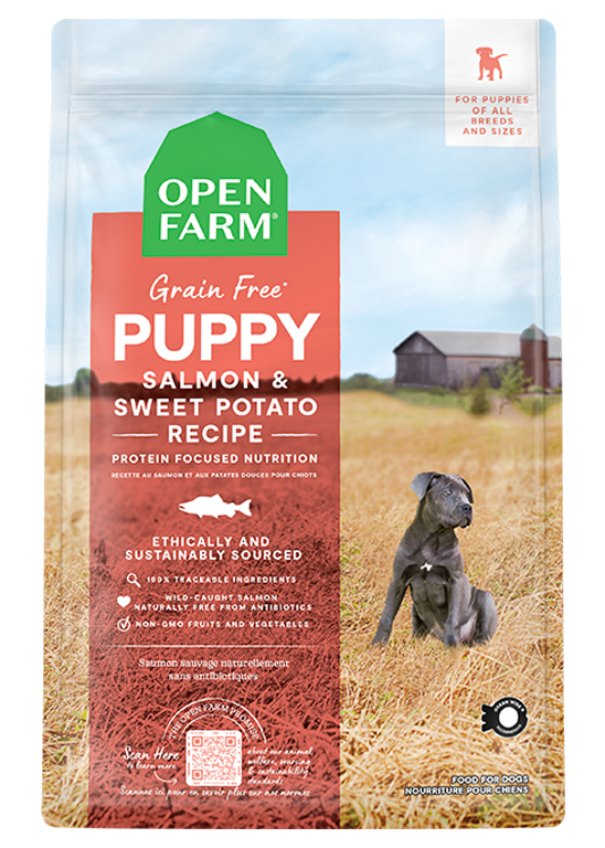 Open Farm Puppy Grain-Free Salmon & Sweet Potato