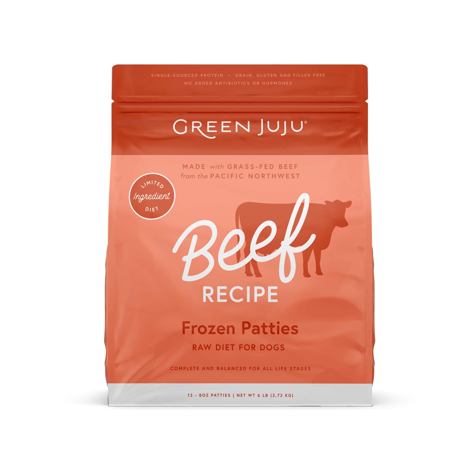 Green Juju Frozen Raw Beef 3lbs