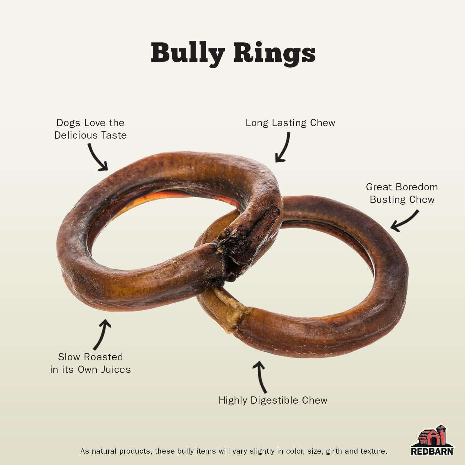 Redbarn dog Bully Rings