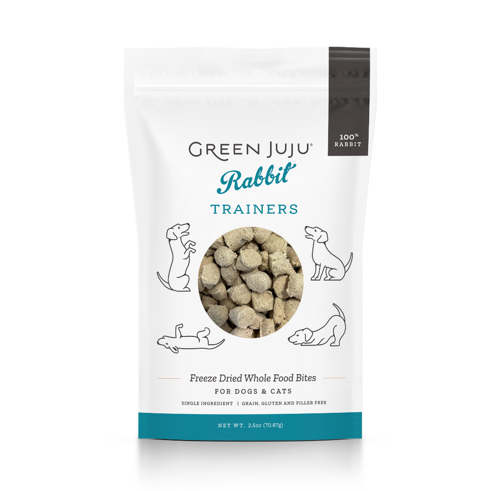 Green Juju Dog Training Treat Rabbit 2.5oz