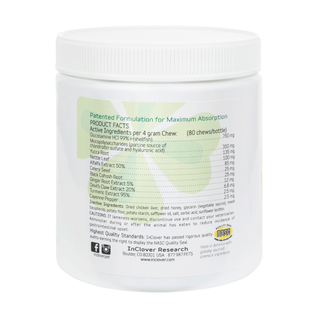 InClover Dog Connectin Chew Large Breed 80 Pack