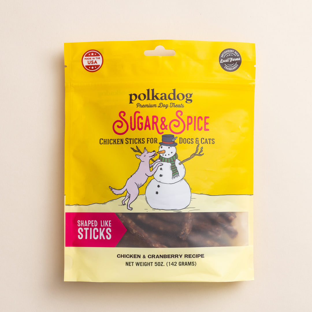 PolkaDog Bakery Dog Sugar Spice 5oz Pouch