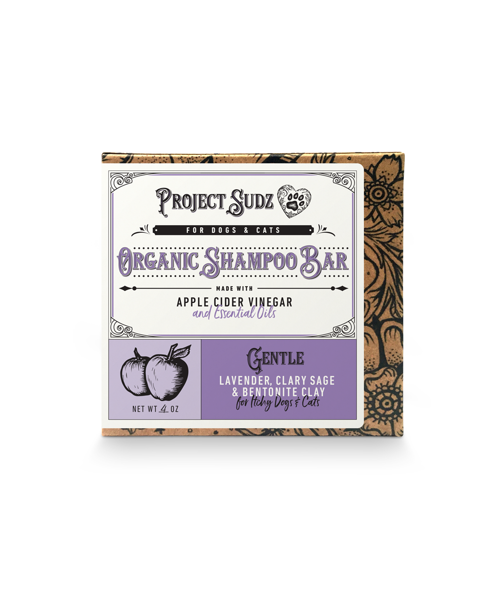 Project Sudz Gentle- Lavender Sage - Shampoo Bar