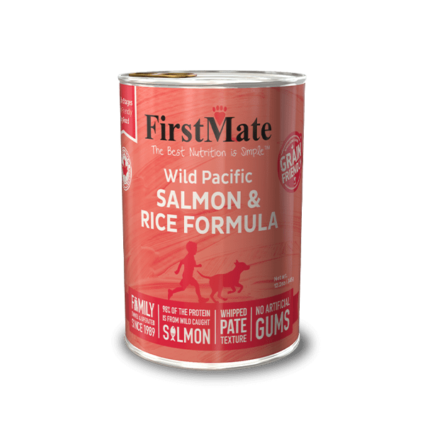 FirstMate Wild Salmon with Rice Dog Food 12.2oz