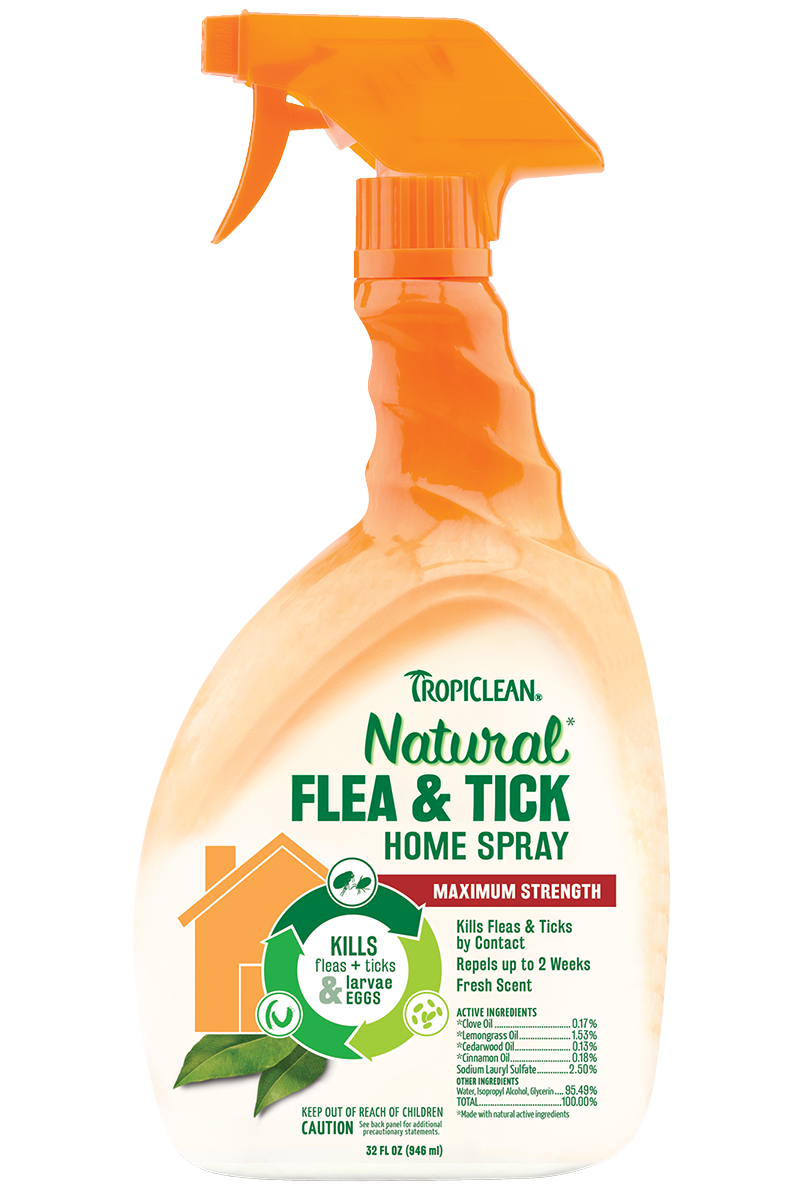 TropiClean Flea & Tick Spray for Home 32oz