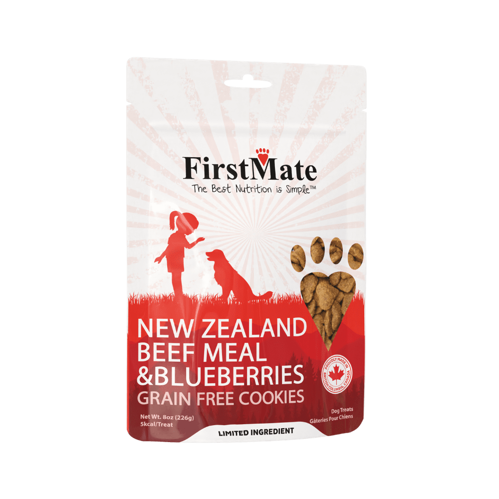 FirstMate Beef and Blueberry Treats - Mini 8oz