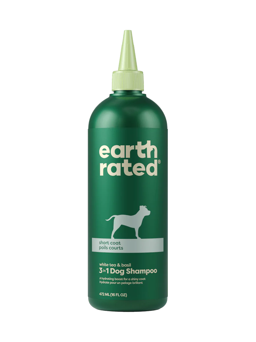 Earth Rated Dog Short Coat 3-in-1 Dog Shampoo