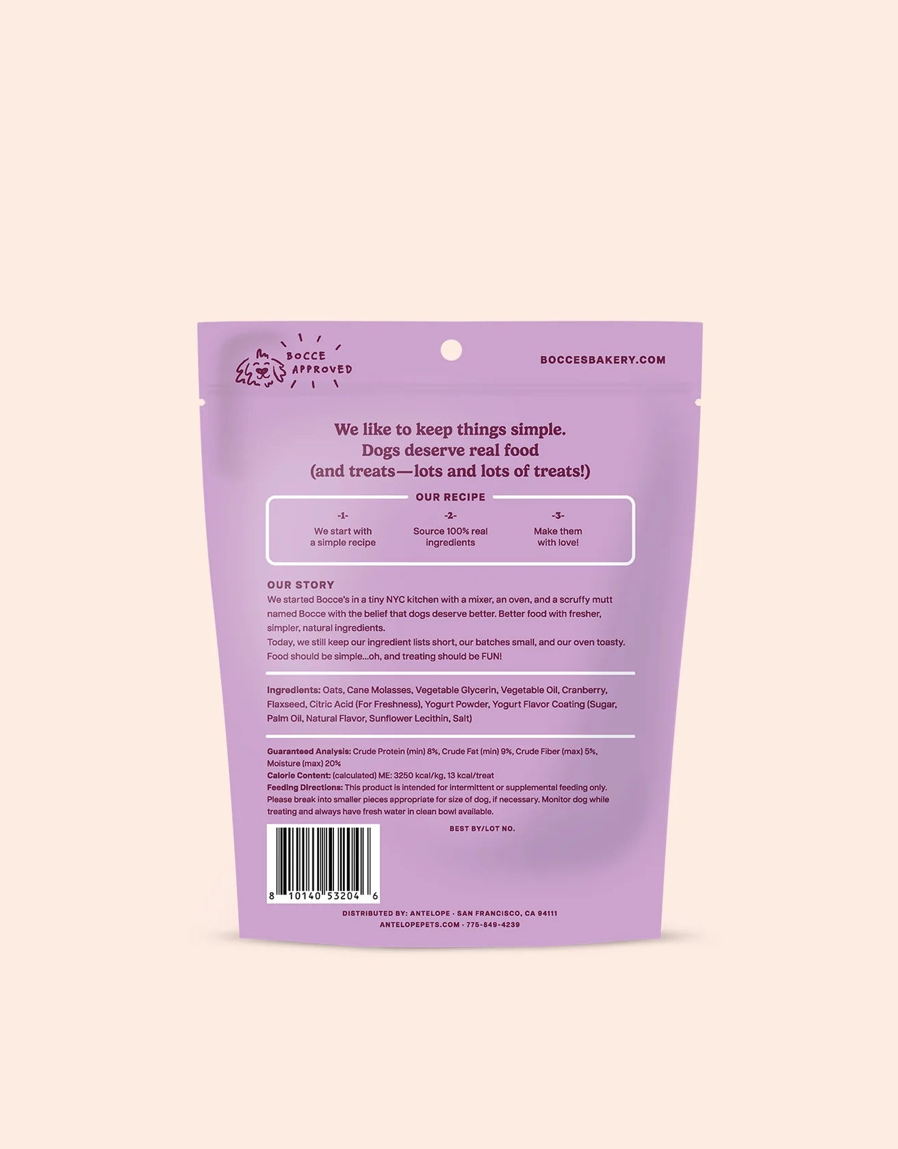 Bocee's Bakery Wild Cran Froyo 6oz