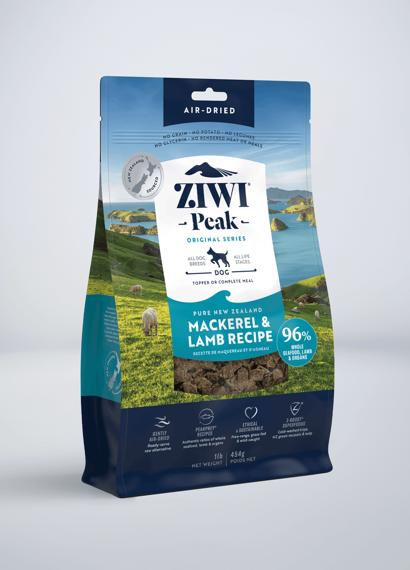 Ziwi Mackerel Lamb Air Dried Dog Food